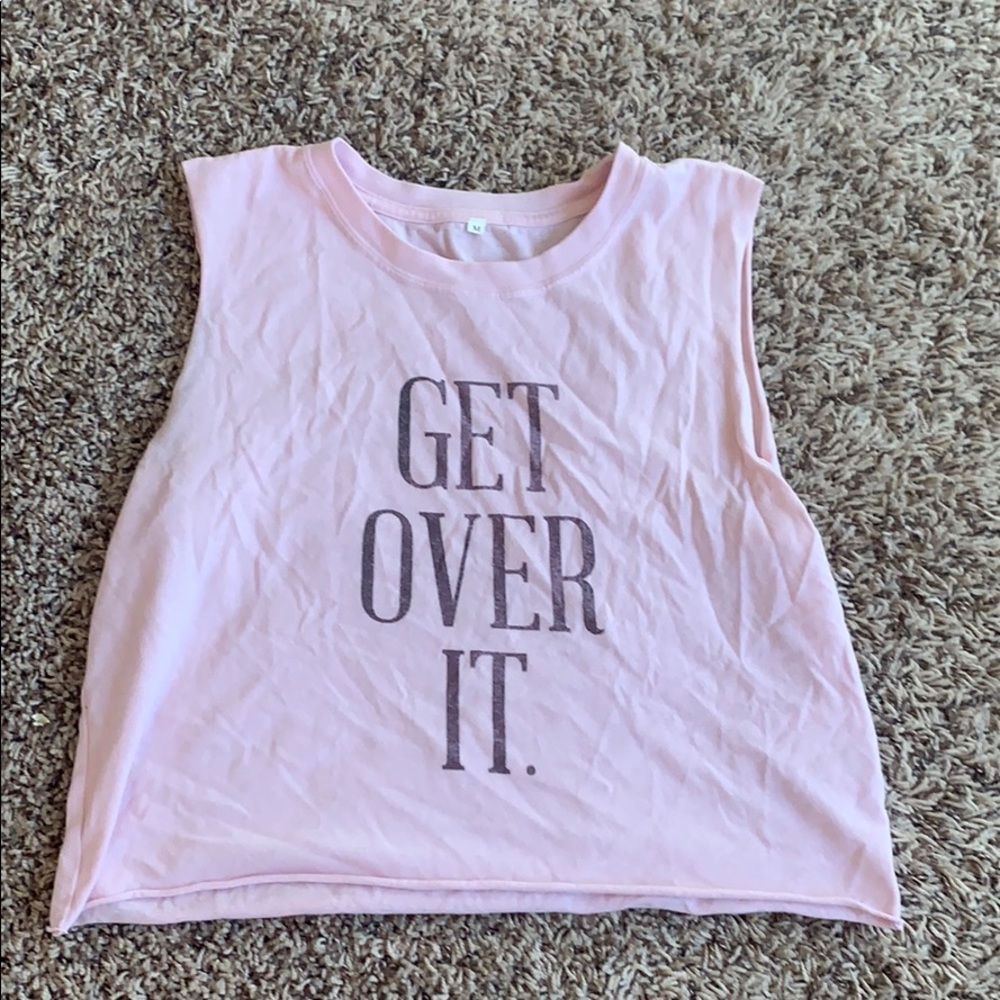 Light pink tank top